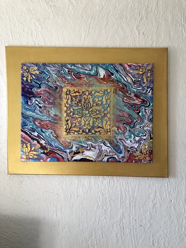 Tableau RENAISSANCE n° 48 – 40 x 30 cm