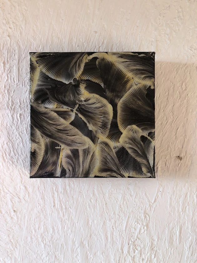 Tableau NUIT DE CHINE n° 21 – 20 x 20 cm