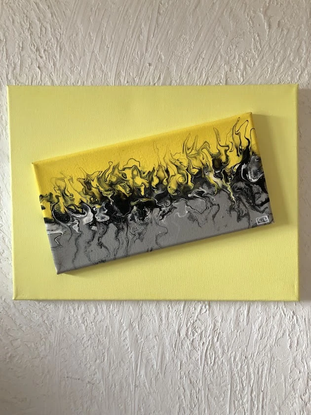 Tableau CAVALCADE AUX BOIS DES RIEGES n° 46 – 30 x 15 cm